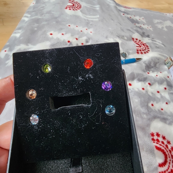 Never worn Inox interchangeable stone ring size 7 - Picture 5 of 5